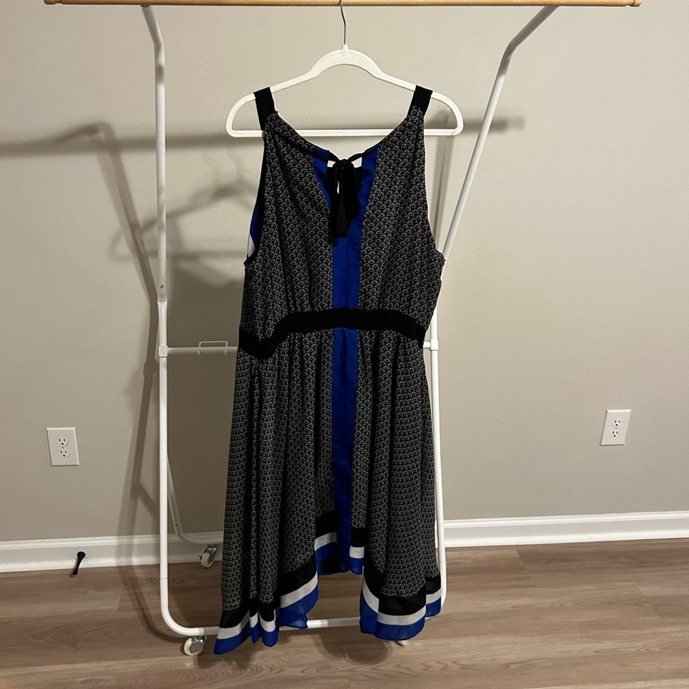 Color block Ashley Stewart dress size 24
